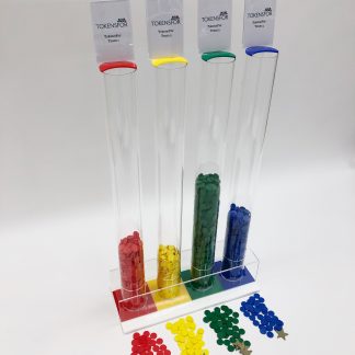 Ultimate school reward system with classroom token collectors and reward tokens