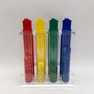 Token Tube House Collector (Floor Standing)