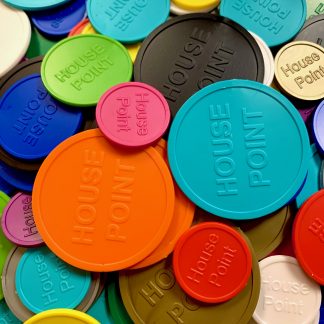 House Point Plastic Tokens (48mm)