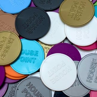House Point Plastic Tokens (35mm)