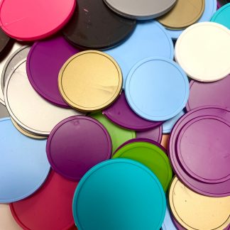 Plain Plastic Tokens (35mm)